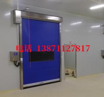 石龙拉链密封快速卷帘门